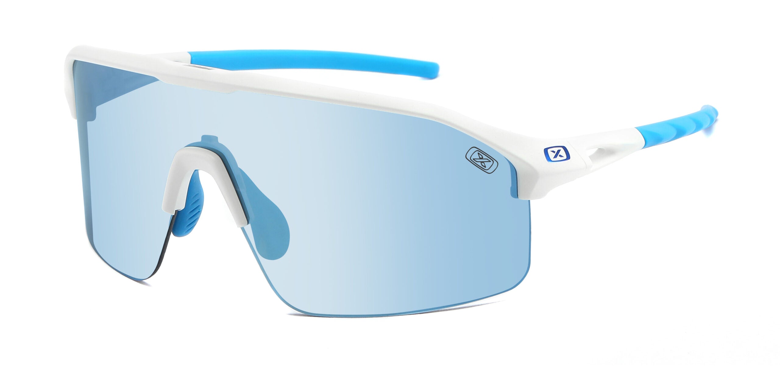 Ruling 6030 לבן מט עדשה מראה כחול בהיר