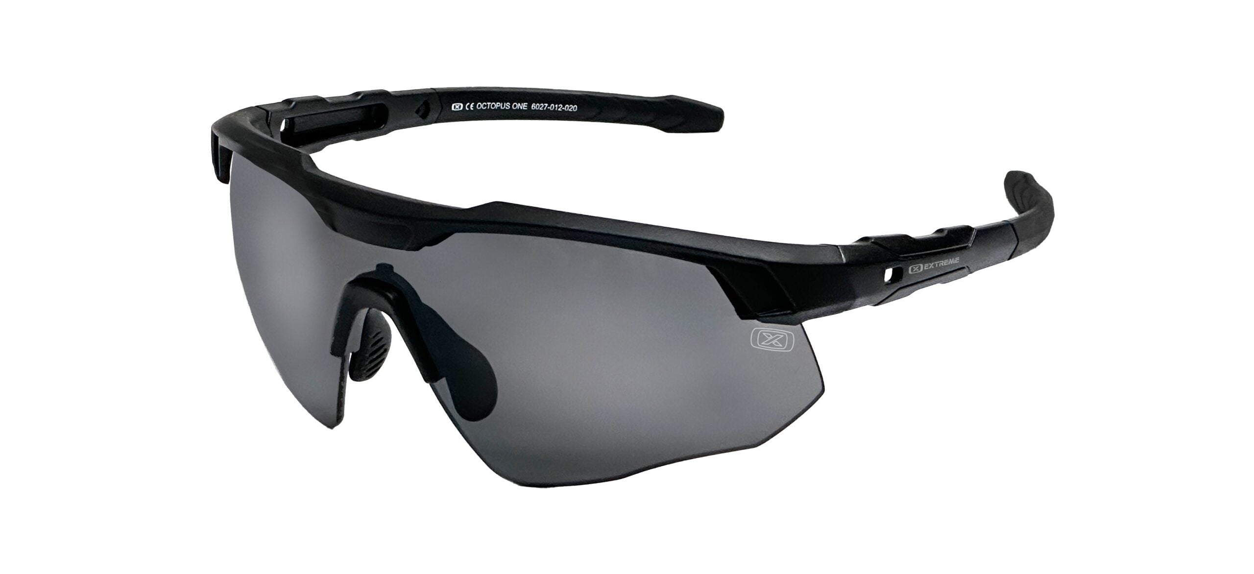 Octopos One 6027 שחור מט עדשה אפורה