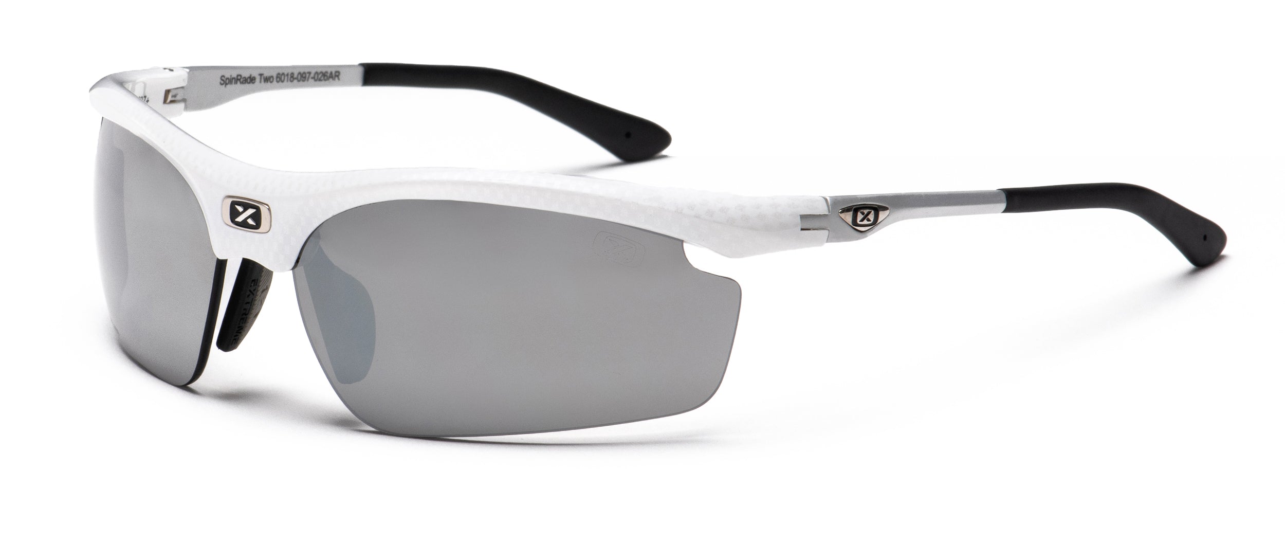 קרבון לבן עדשה מראה כסופה Spinrade Two 6018 משקפי