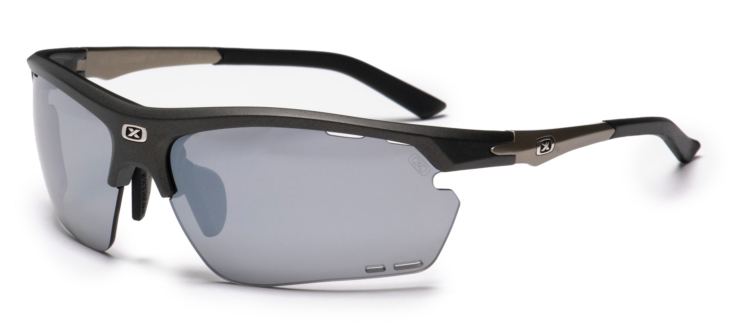 SpinRun 6020 איירון בלק עדשה אפורה מראה כסופה