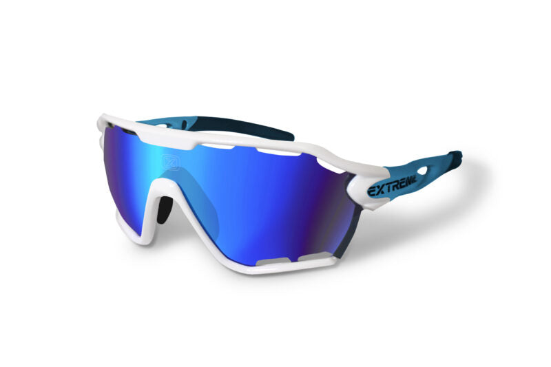 לבן מבריק עדשה מראה כחולה SKY 3051