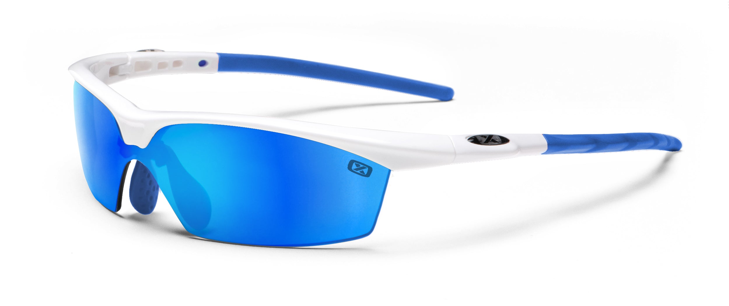 לבן עדשה מראה כחולה SpinJet  6001 משקפי