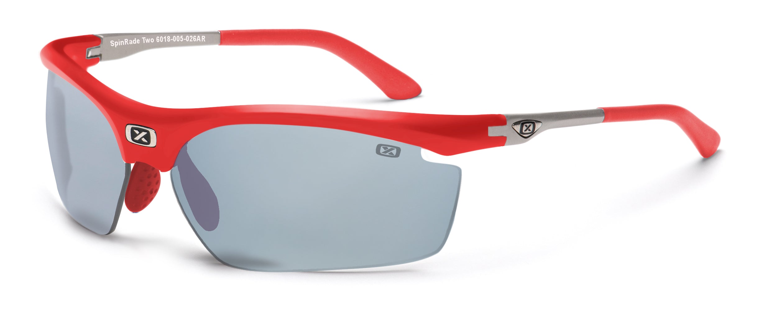 אדום עדשה מראה כסופה Spinrade Two 6018 משקפי