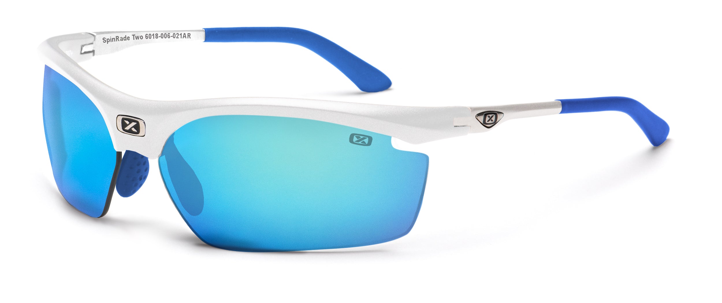 לבן עדשה מראה כחולה Spinrade Two 6018 משקפי