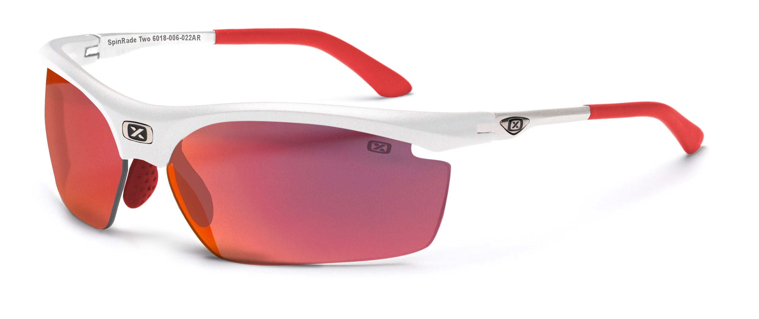 לבן עדשה מראה אדומה Spinrade Two 6018 משקפי