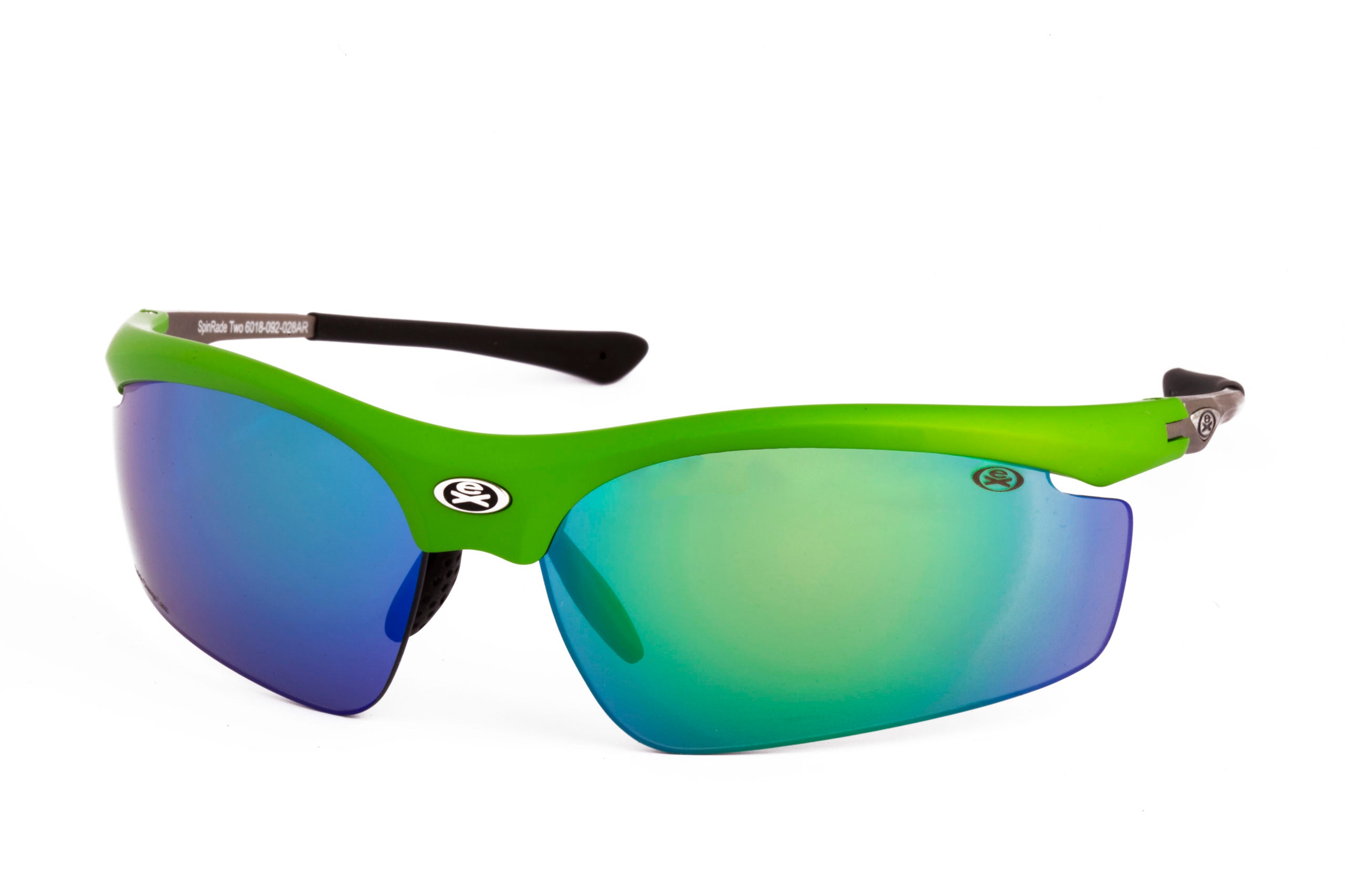 ירוק עדשה מראה ירוקה Spinrade Two 6018 משקפי